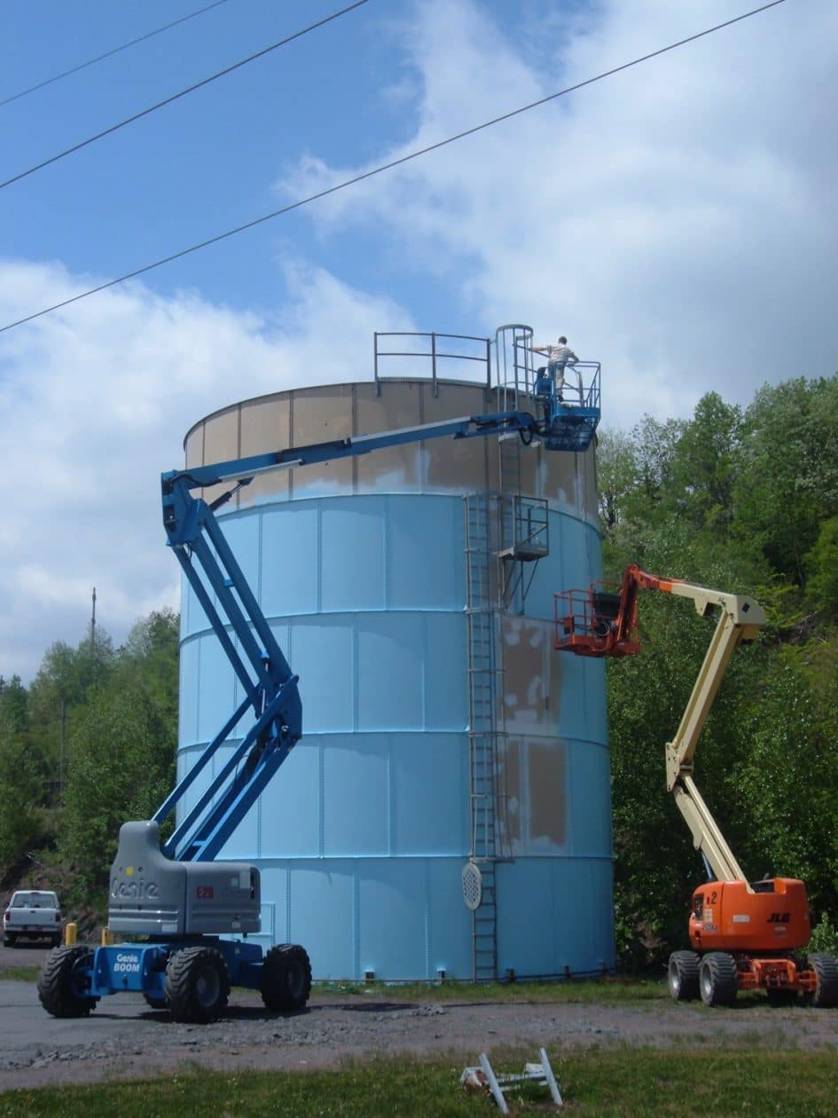 Industrial Painting of Water Tank