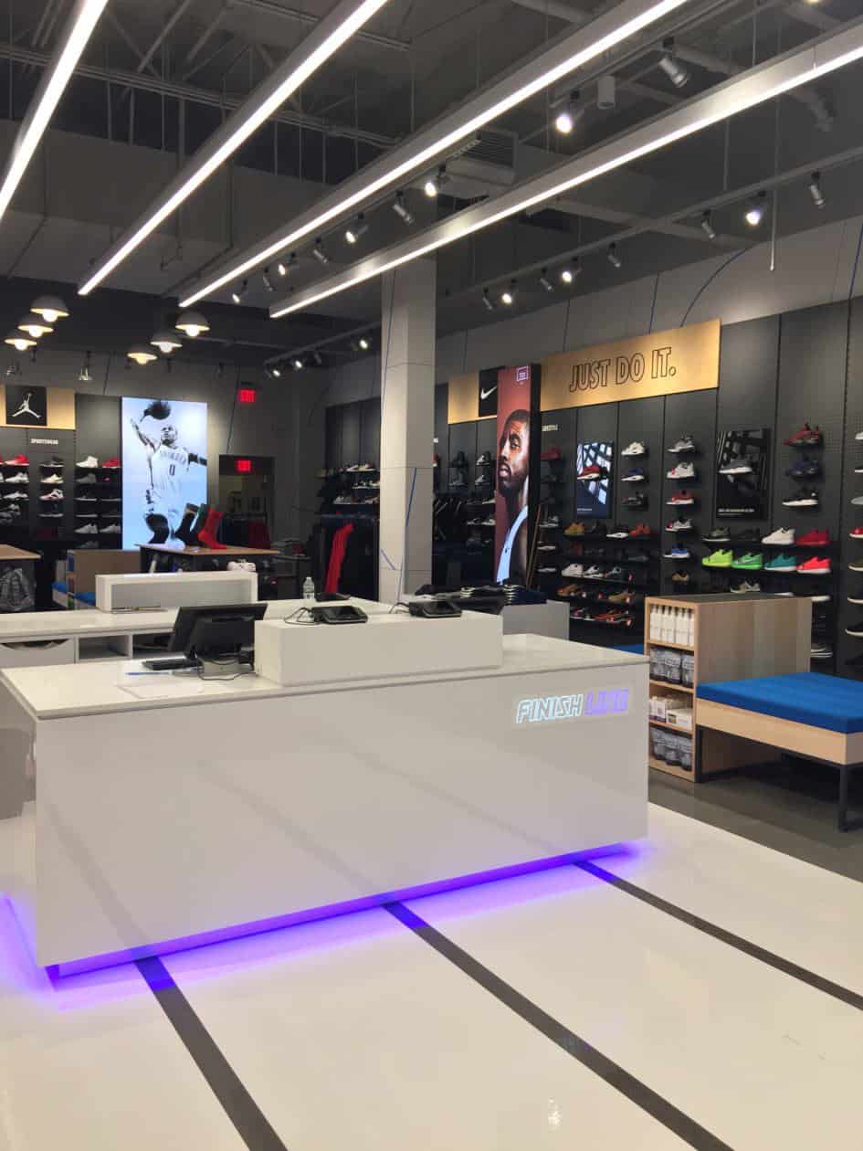 Finish Line Commercial retail store