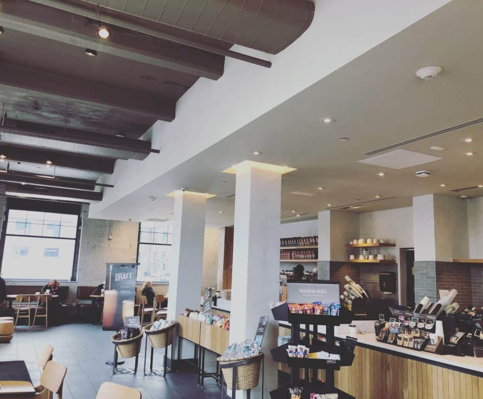Interior Commercial Painting Starbucks Yonkers NYC