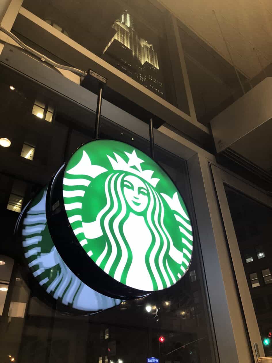 Starbucks 5th and Park NYC painted and renovated by Danbury Painting