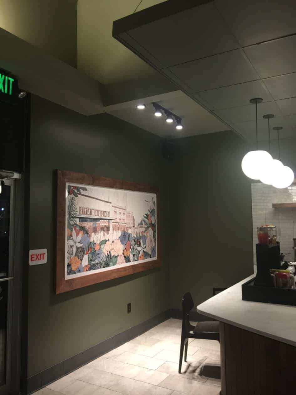 Starbucks Wilkes Barre PA painted by Danbury Painting