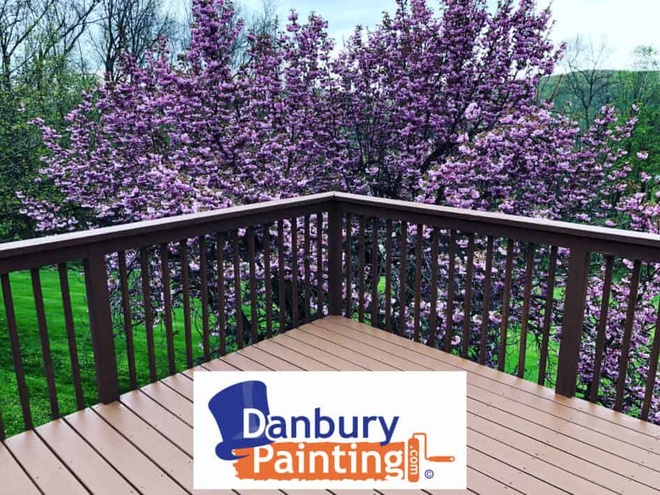 deck staining danbury and ridgefield ct