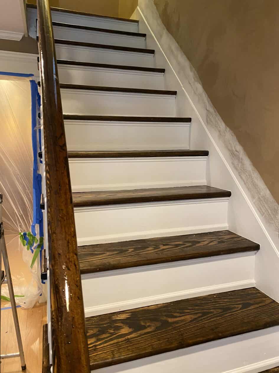 Staircase and Banister refinishing
