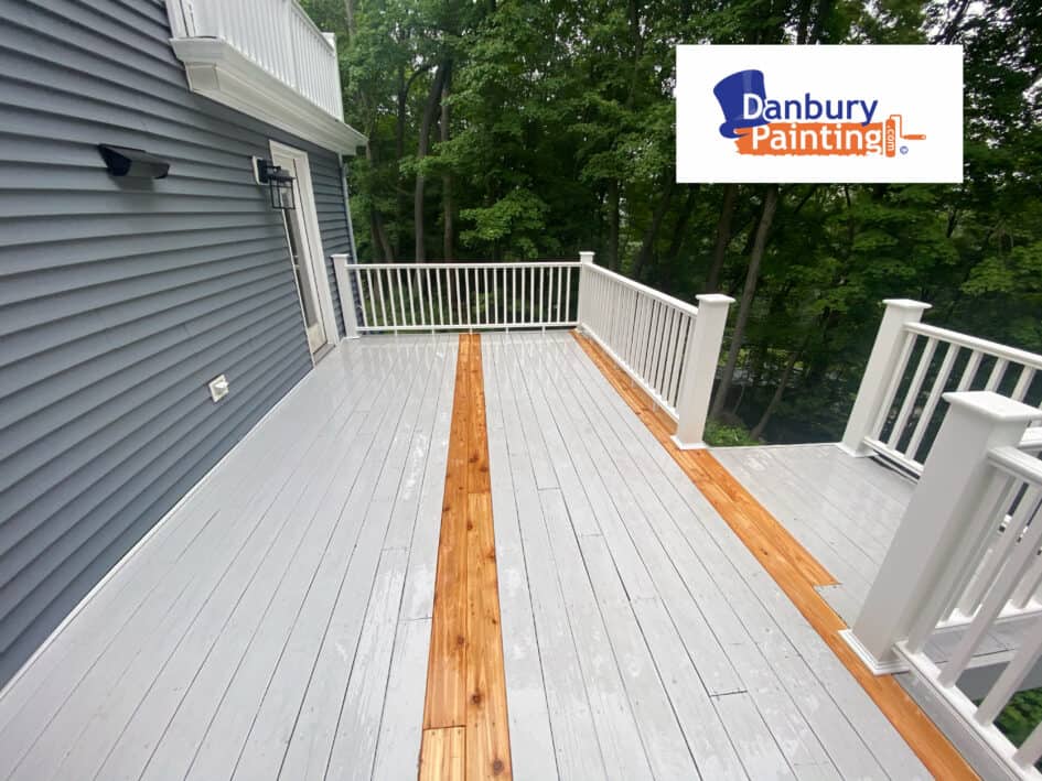 Deck Staining, Rail System Install, Deck Board install