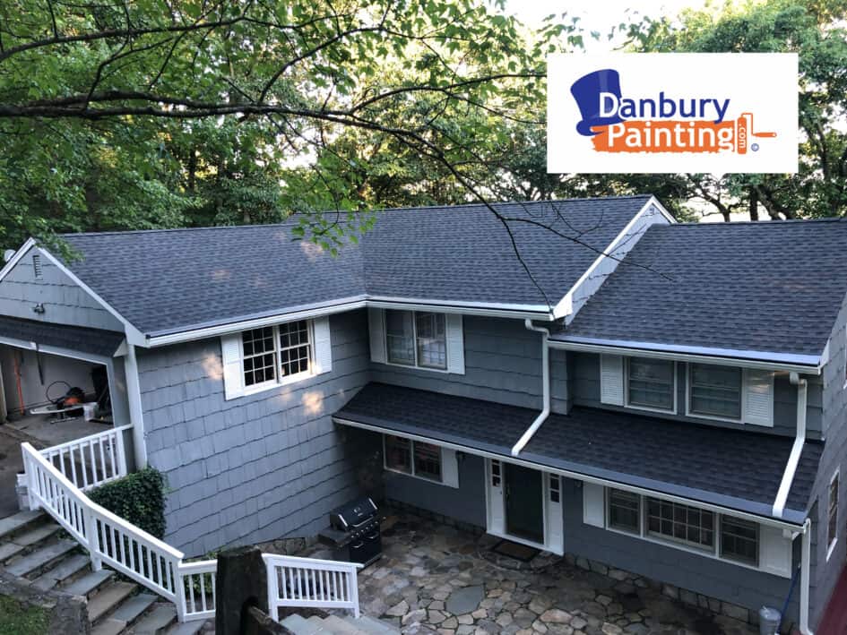 Exterior Painting in Ridgefield and Deck Staining in Ridgefield CT