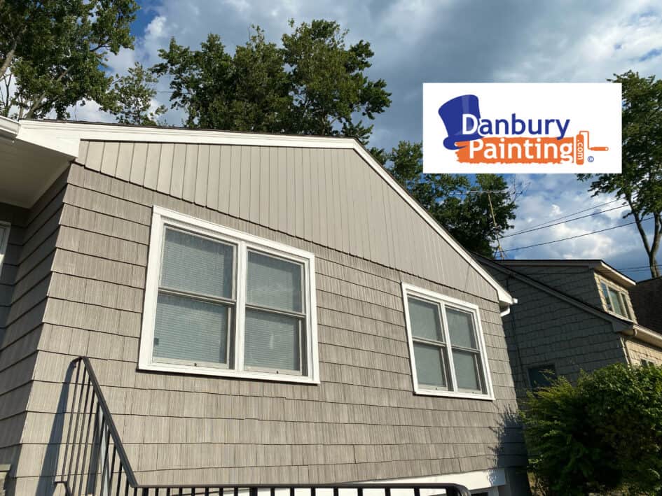 Siding Replaced and Painting applied in Brookfield by Danbury Painting
