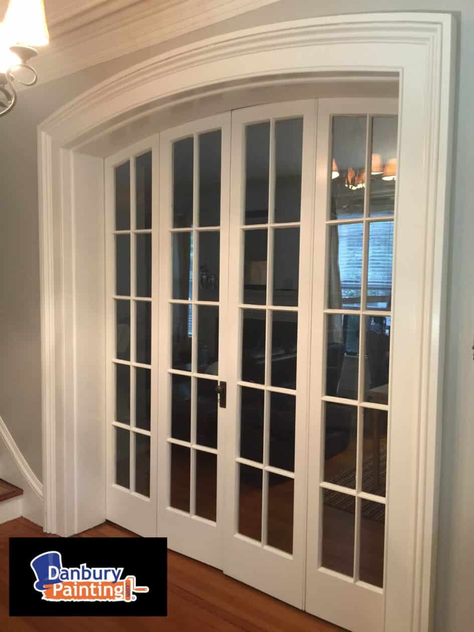Interior Painting of french Doors