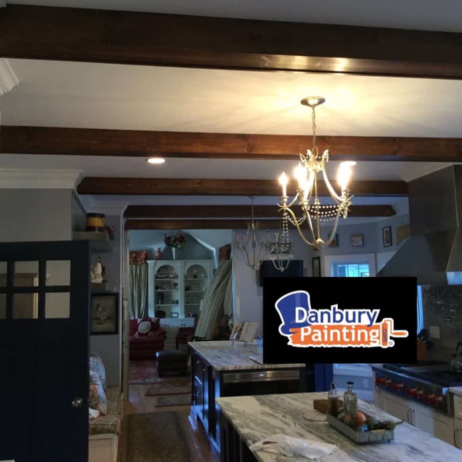 Painting and staining of cabinets newtown ct