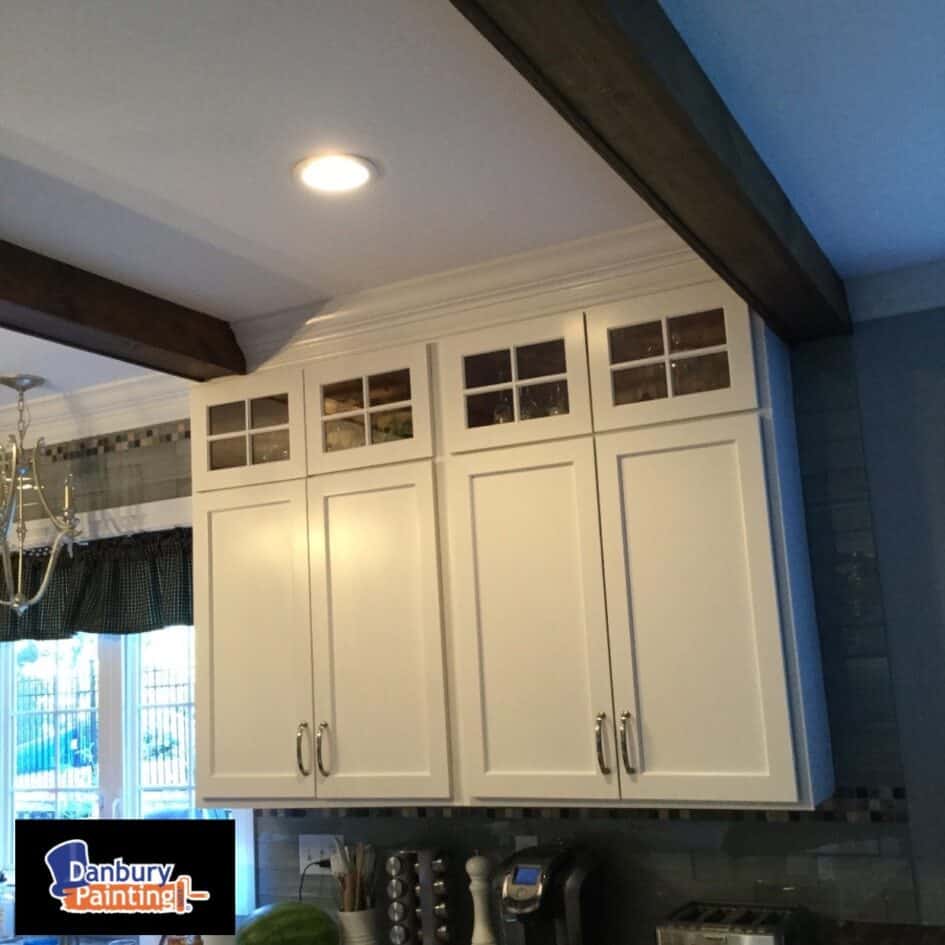 Painting and staining of cabinets newtown ct