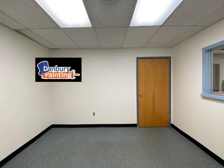 Wall Paper Removal and Office Painting in Danbury Ct